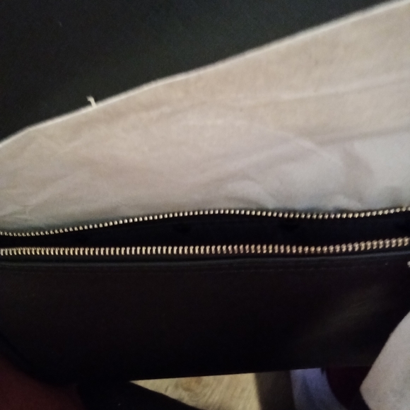 NWT KATE SPADE GORGEOUS BLACK XTRA LARGE TOTE WITH LONG STRAP - Picture 8 of 9